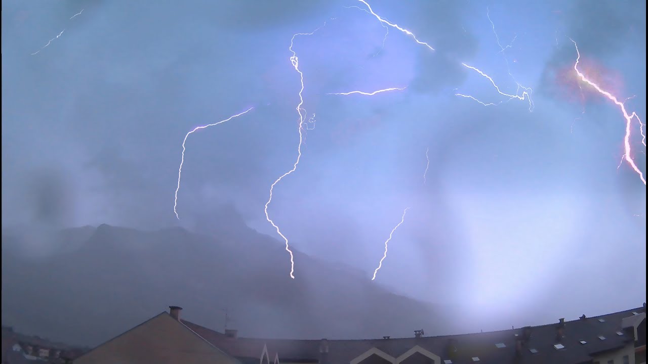 Orage Fort Du 10 Juillet 2017 - Sallanches (74)