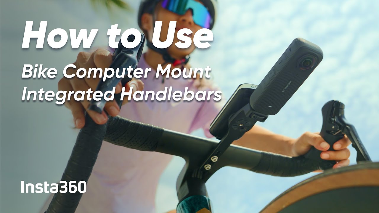 Insta360 - How to Use the Bike Computer Mount (Integrated Handlebars Edition)