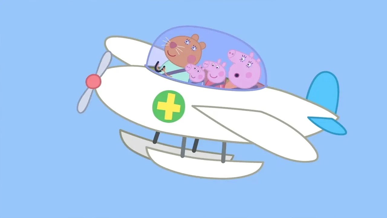 Greta Gris | Flygande veterinär | Tecknade filmer för barn