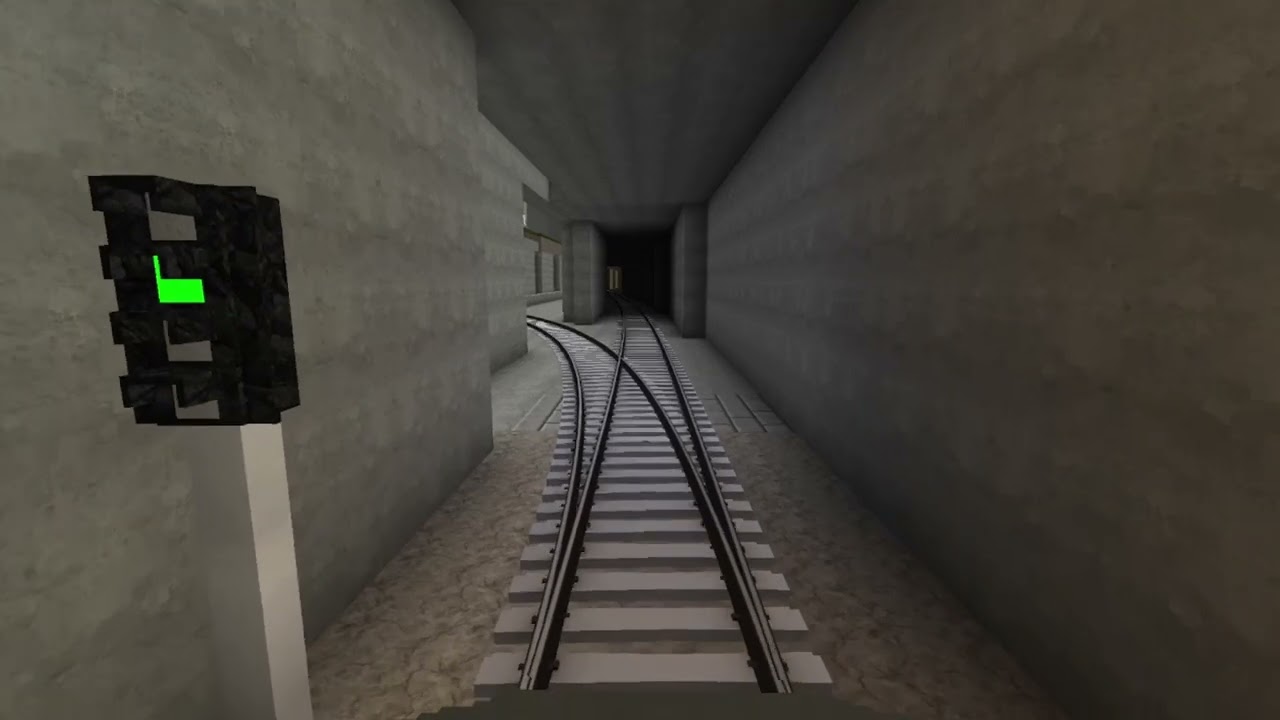 [CAB RIDE] U71 Minecraft Metro from Friedrichstraße to Rose PAK Depot