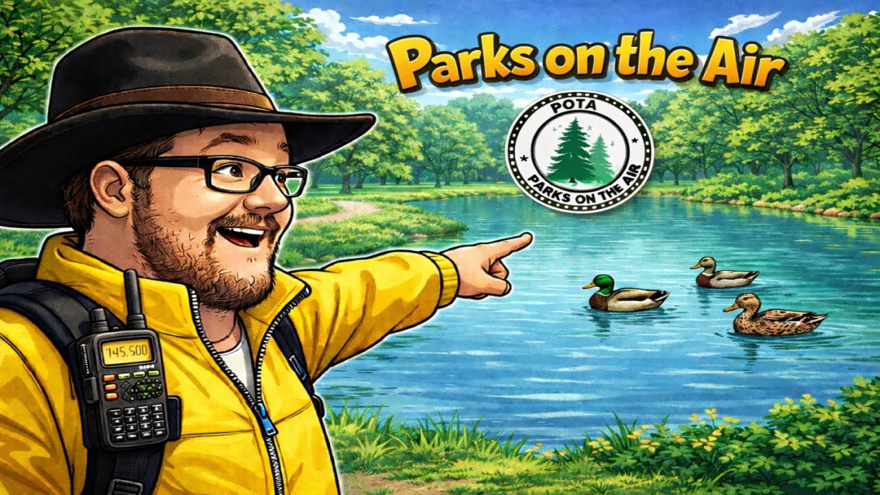 CQ #POTA - Ein weiterer erfolgreicher Morgen auf dem 20m Band #Amateurfunk #Hamradio