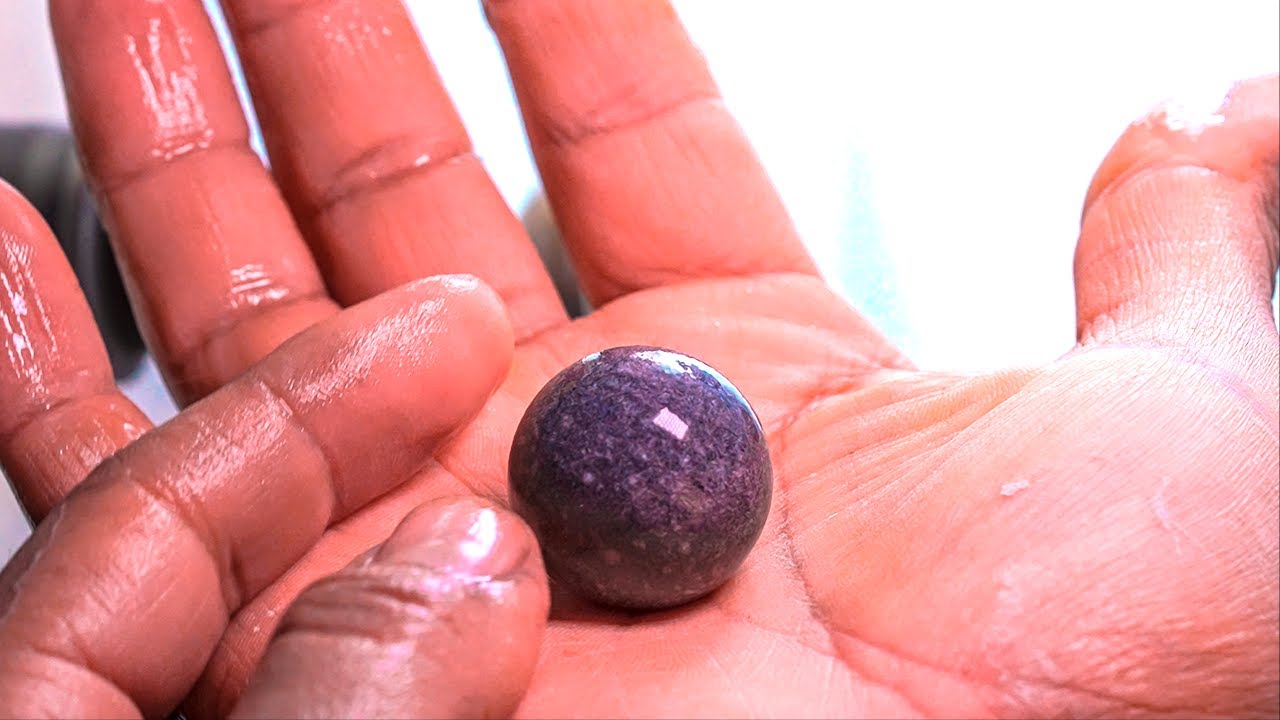 COMO HACER LA ESFERA perfecta a mano con este dispositivo | Esfera de piedra