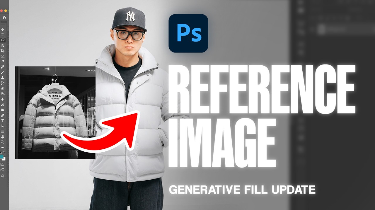 How to Use Generative Fill With Reference Image (Photoshop Tutorial)