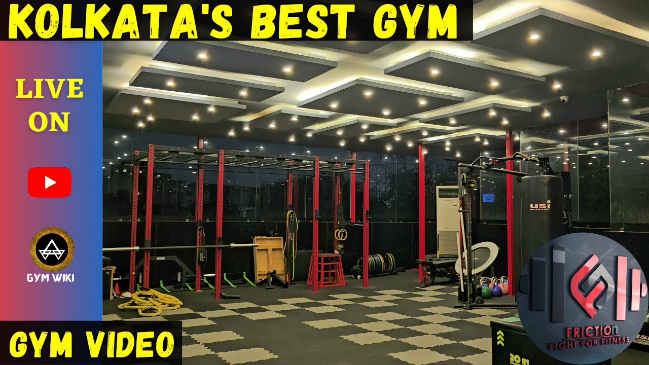 Best Affordable Luxury Gym of West Bengal | Best interiors - Friction Fitness | New Alipore #day881