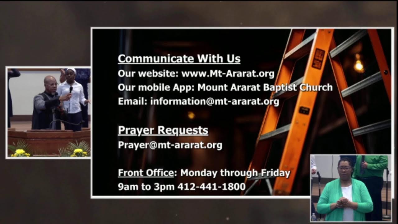Mount Ararat Baptist Church Pittsburgh Pa