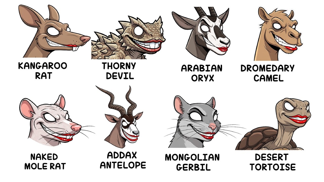 Every Animal That Can Live Without Drinking Water