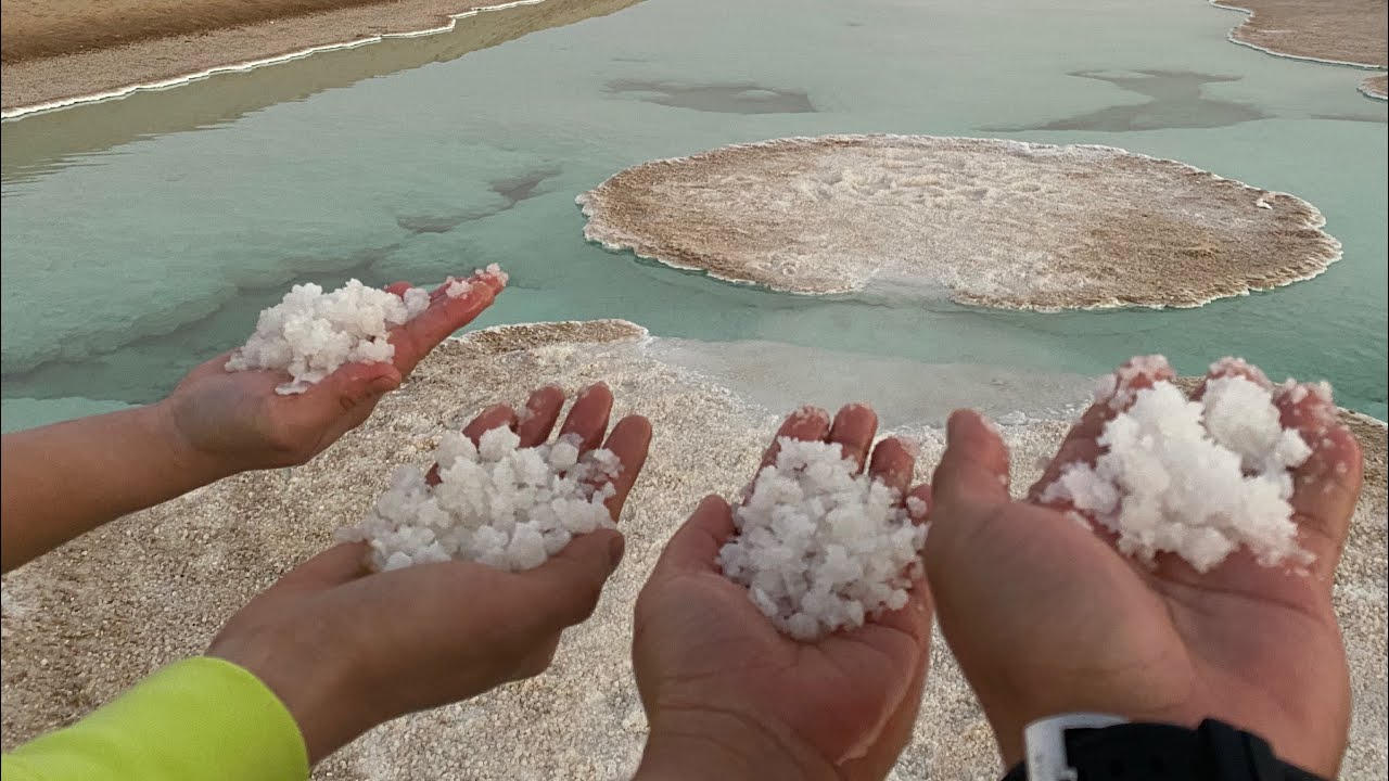 Long salt lake | newly discover in the middle of desert | abu dhabi