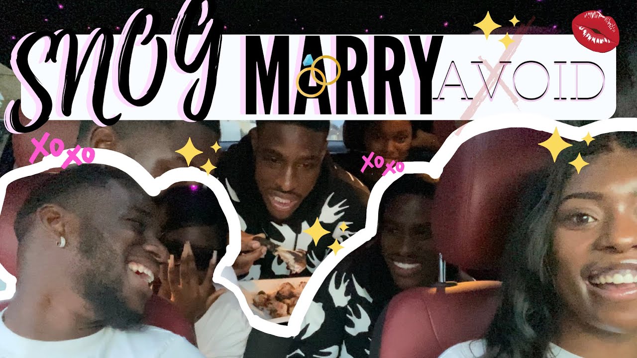 MARRY ME NOW OR AM DIE! | SNOG, MARRY & AVOID FT MOSESLDN, NKLDN, AMA X , THADOLLPN