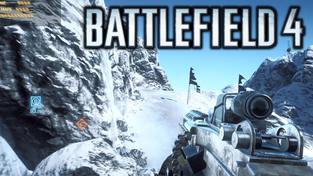 Battlefield 4: Zima (M249)