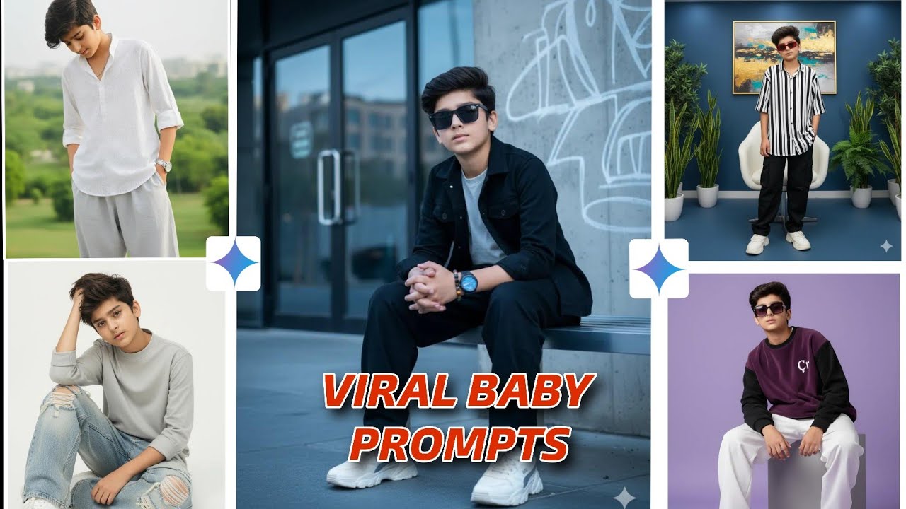 NEW BABY AI PHOTO EDITING IN GEMINI | TRENDING KIDS AI PHOTO EDITING | BABY AI PHOTO EDITING PROMPTS
