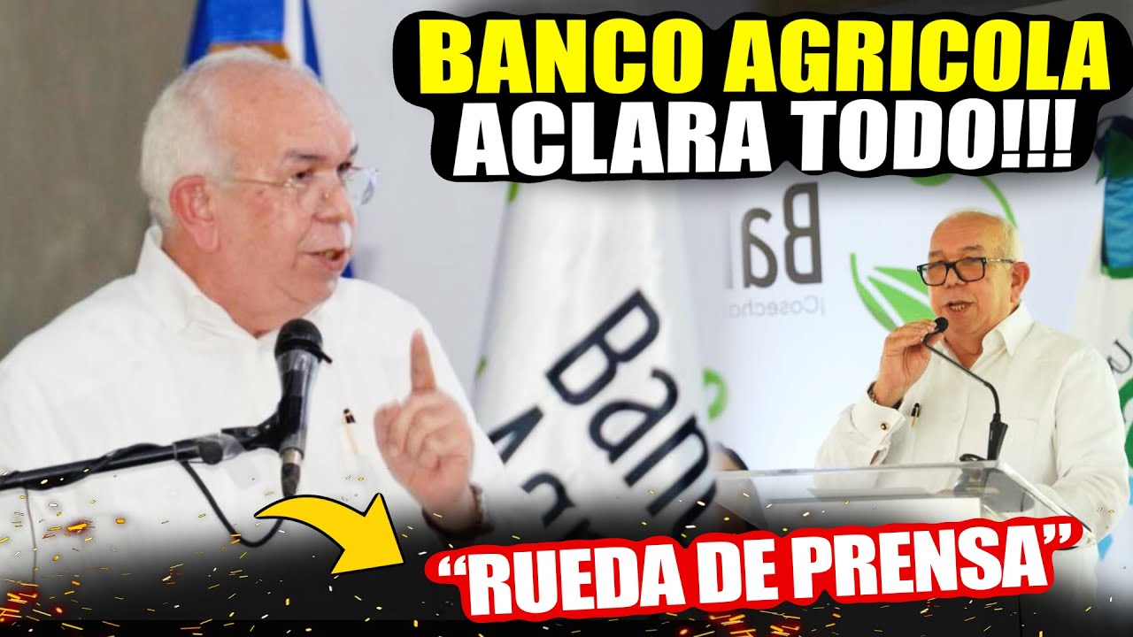 Fernando Dur&aacute;n responde a RUMORES sobre el Banco Agr&iacute;cola y supuesta CRISIS 📢 