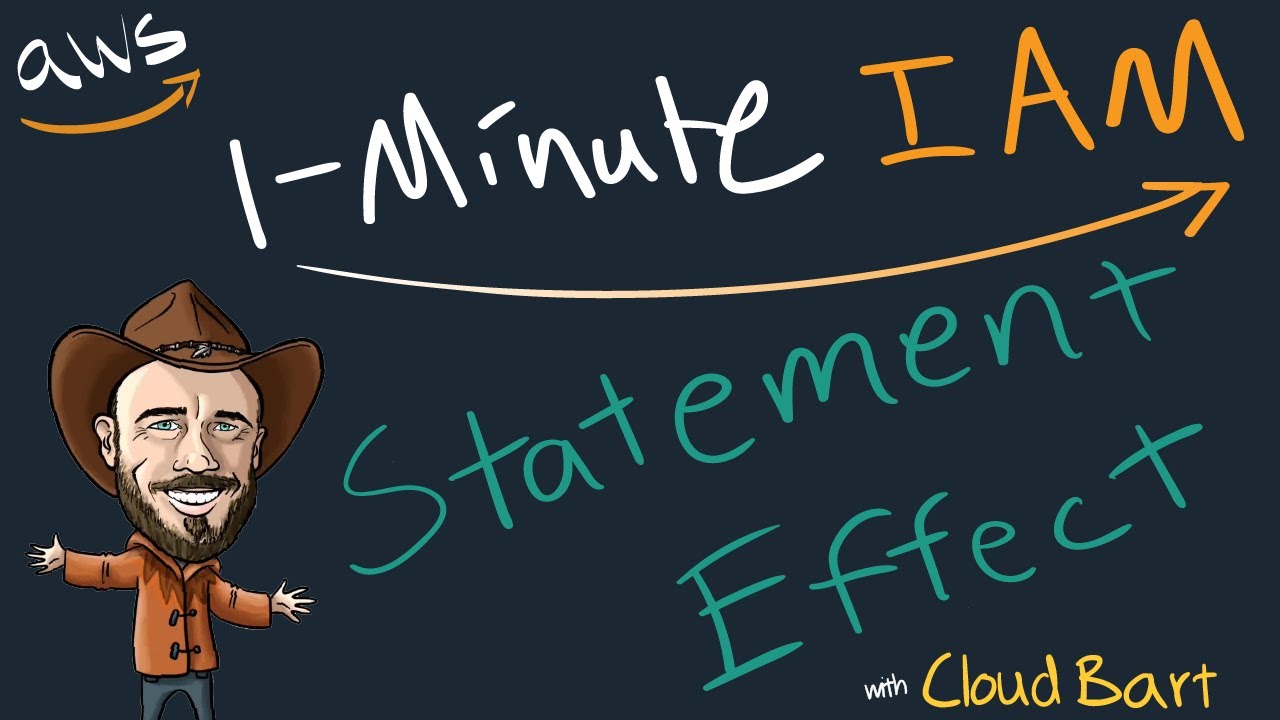 Policy Statement EFFECT - 1-Minute IAM Lesson