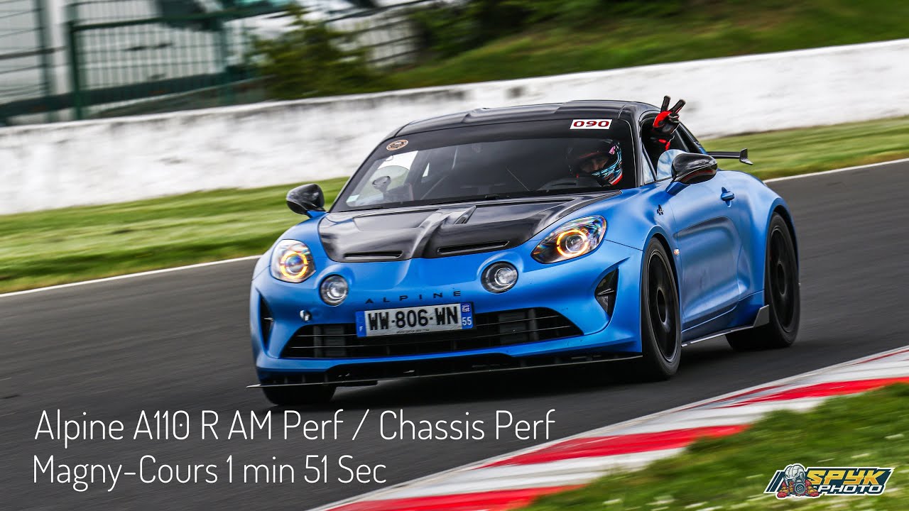 Alpine A110 R AM Perf / Châssis Perf Magny-Cours 1 min 51 Sec