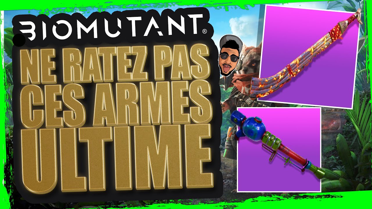 BIOMUTANT - OÙ TROUVER LES MEILLEURS ARMES DU JEUX