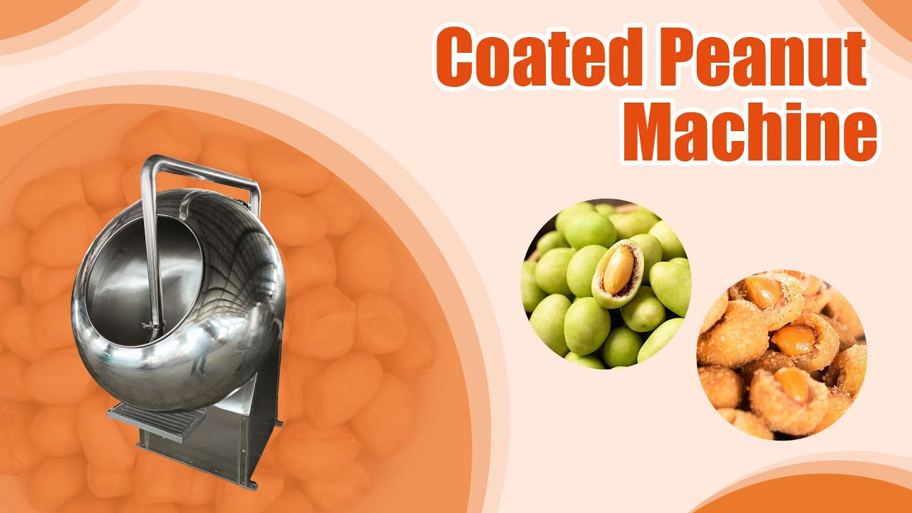 Industrial Coated Peanut Machines for Various Snack Making