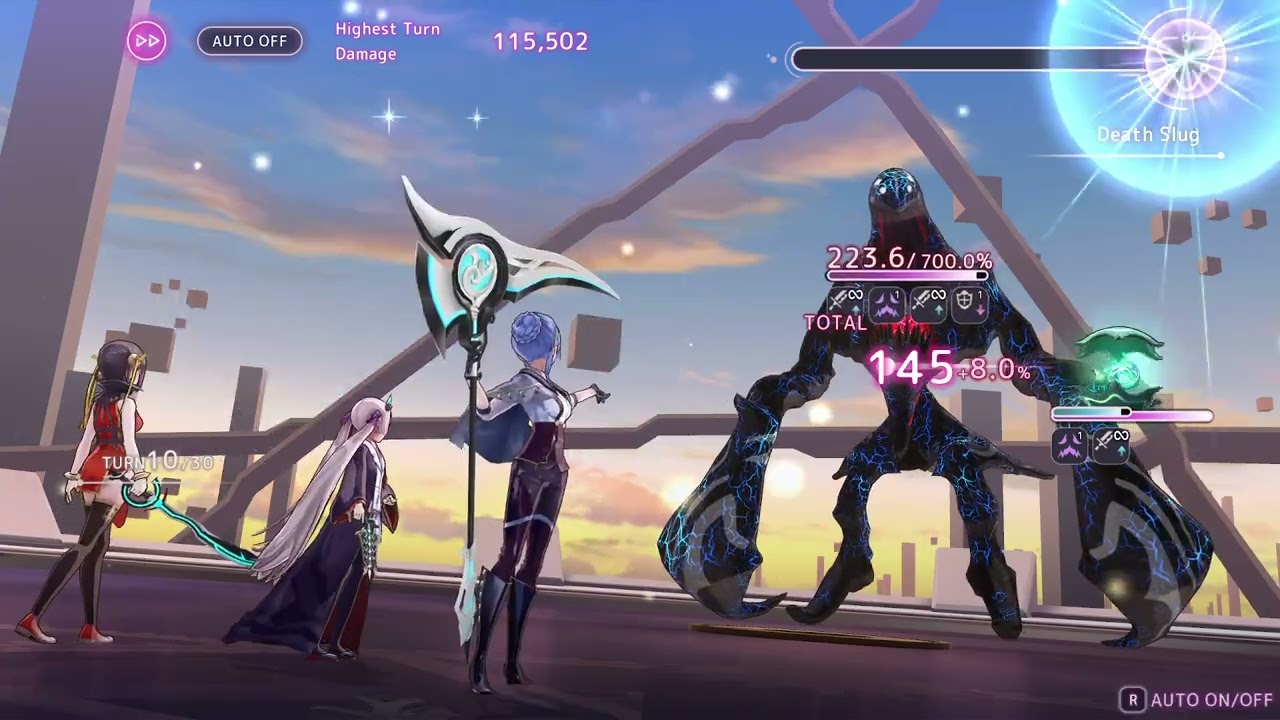 Heaven Burns Red - [Lunatic] Death Slug Difficulty 91 Intensity 35 Score Attack