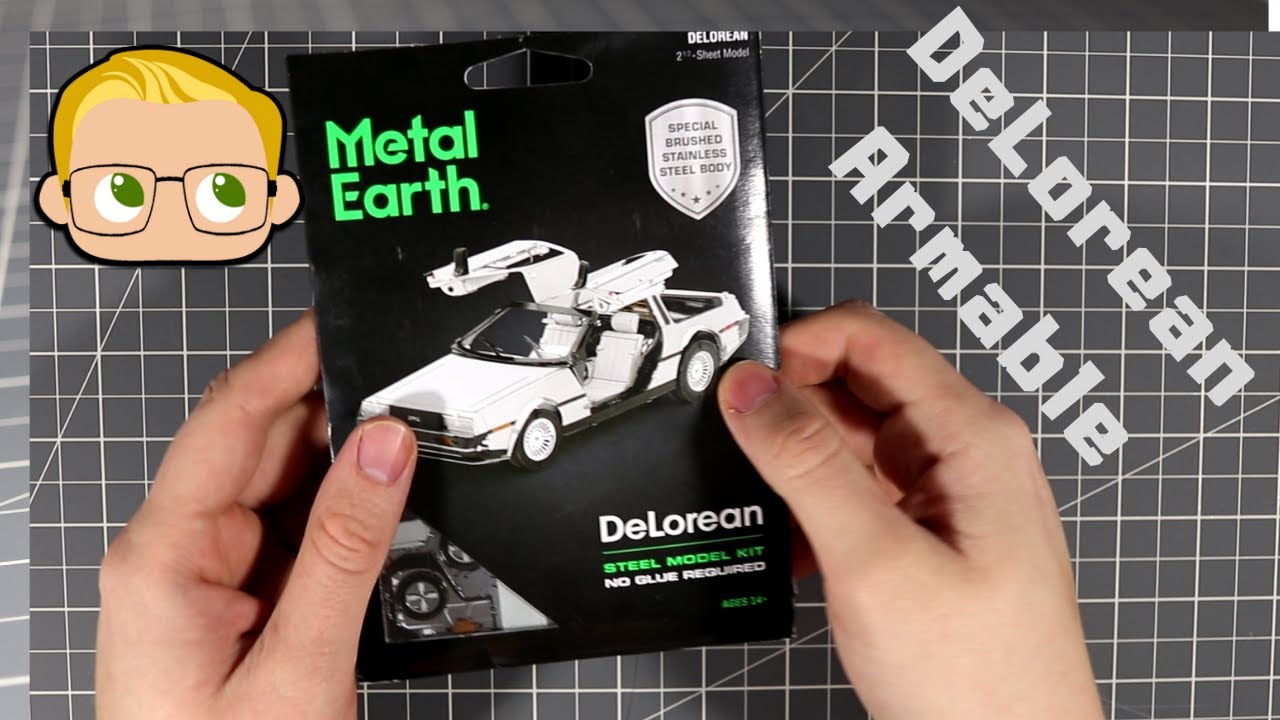Building a DeLorean - Metal Earth