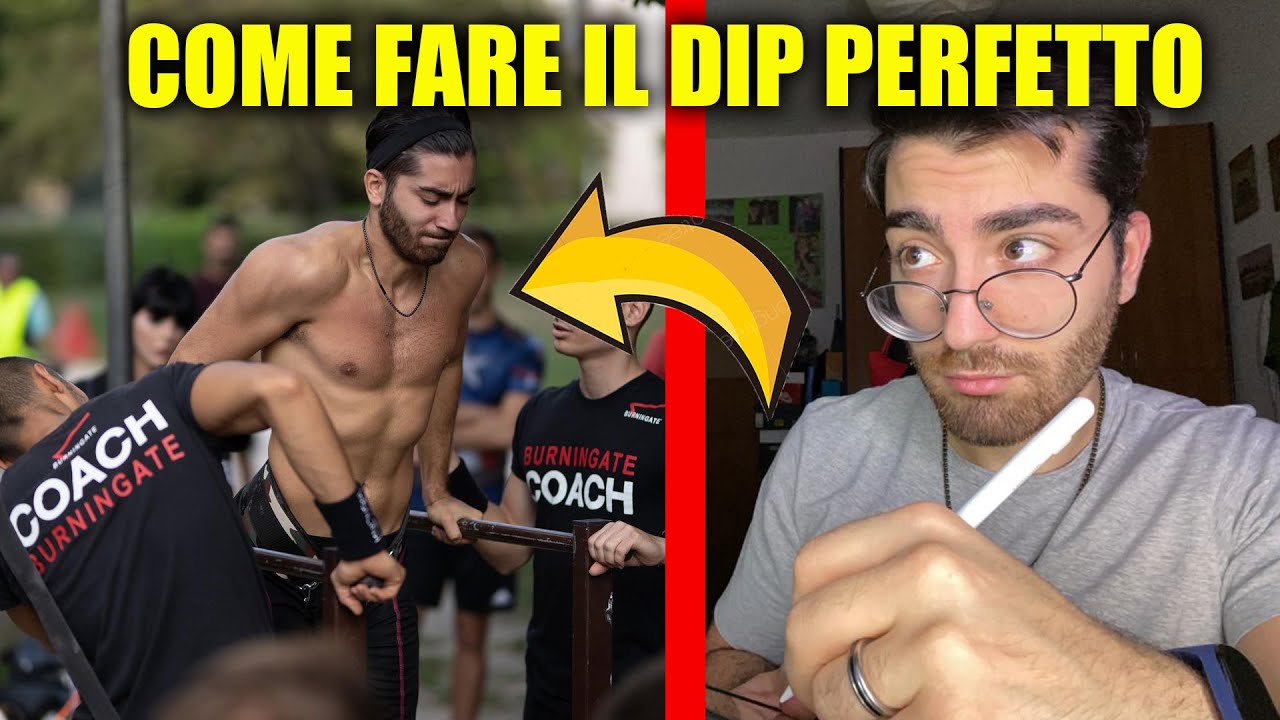 ERRORI DA NON FARE NEL DIP ALLE PARALLELE