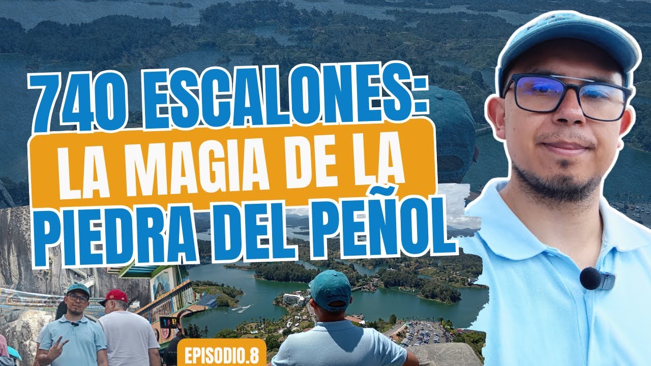 Ruta Medellín: 740 escalones de magia detrás de la Piedra del Peñol| DegradePlaces 🏔️🏃