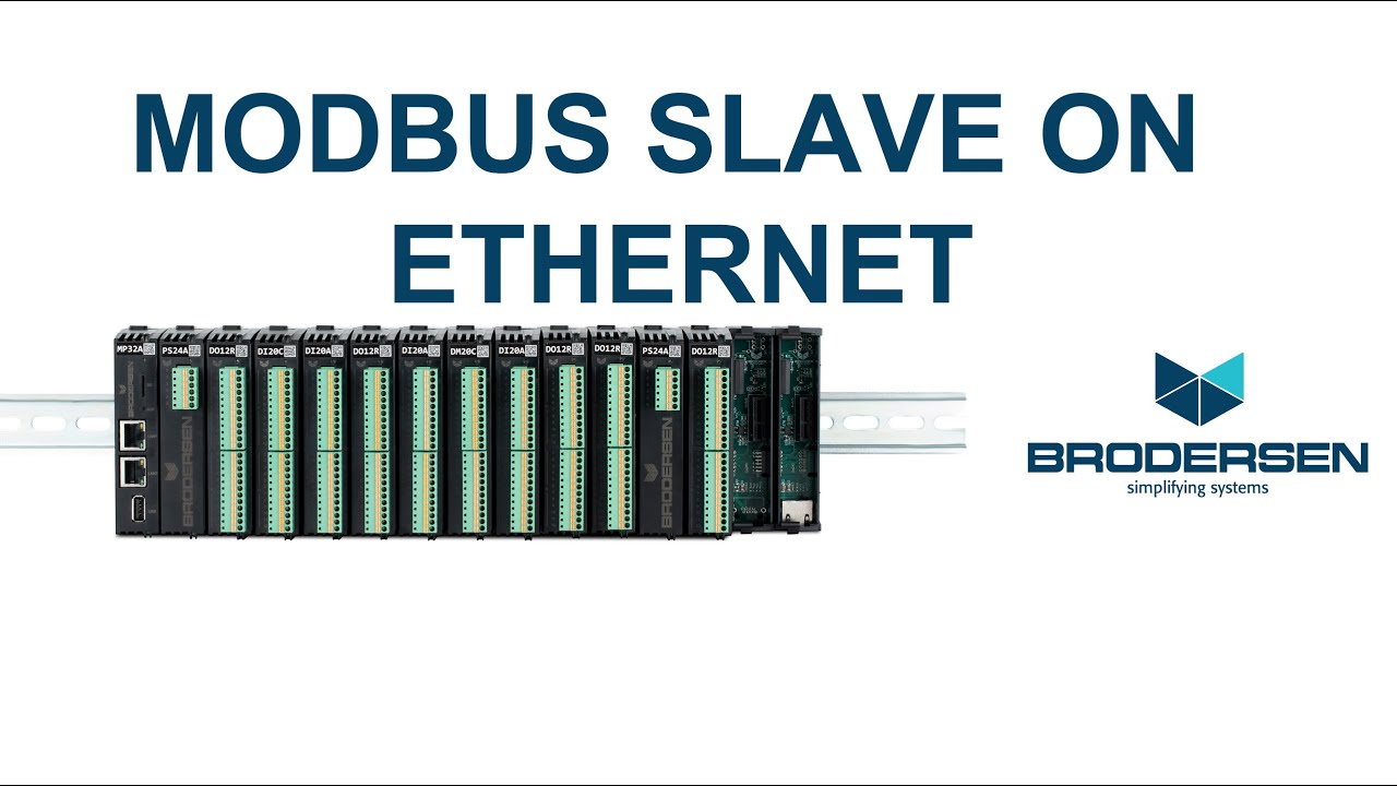ModbusRTU Slave on Ethernet