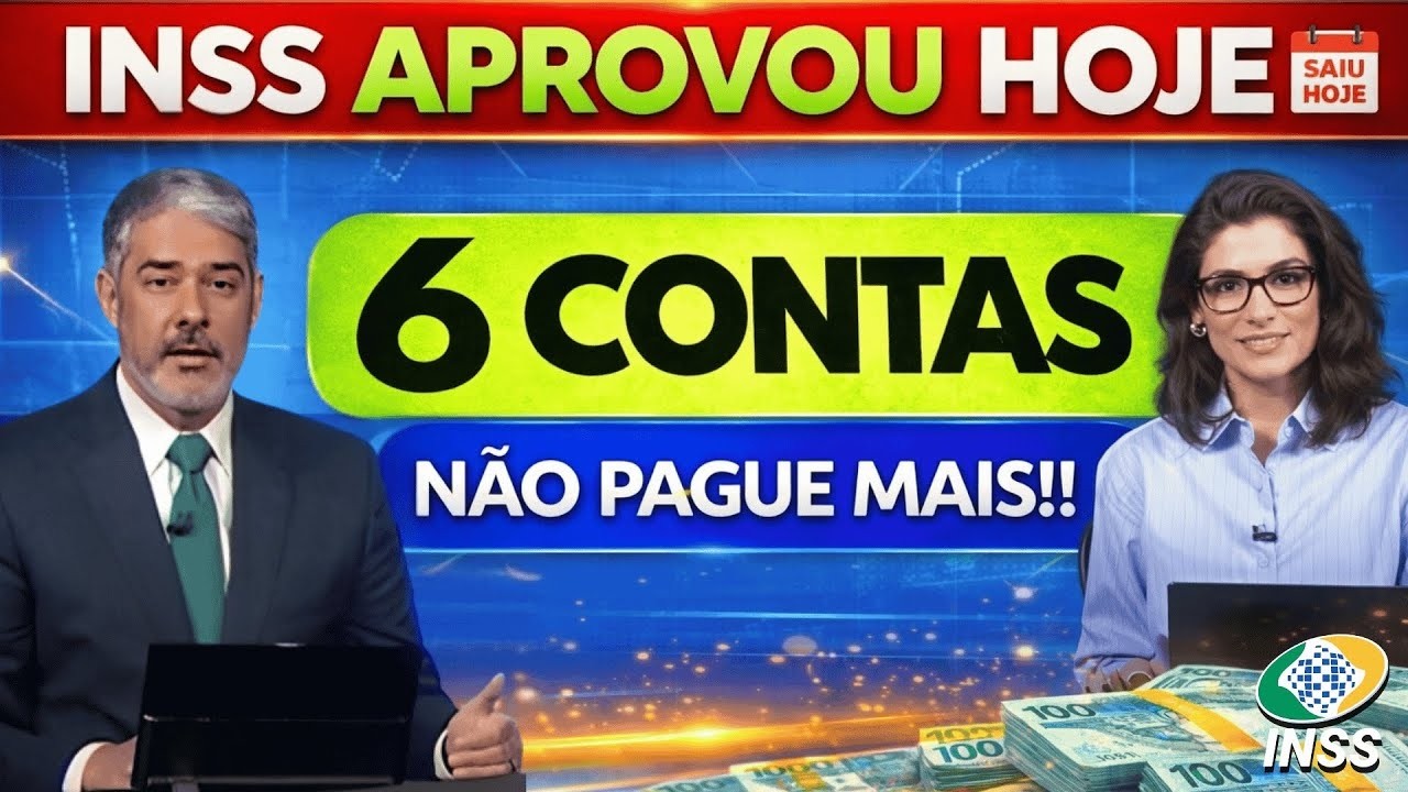 🚨SAIU: Quem tem 60 ANOS ou MAIS não precisa mais pagar ESSAS 6 CONTAS!