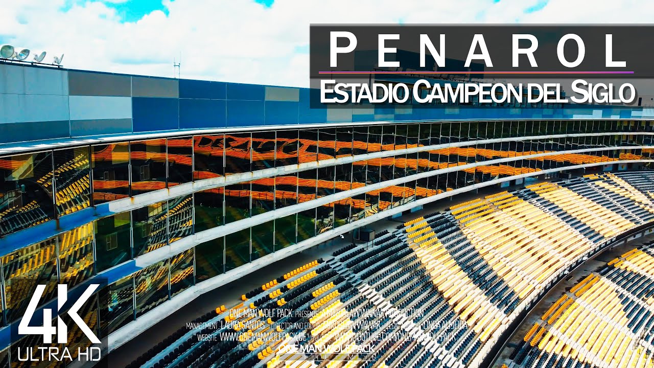 【4K】🇺🇾⚽ PENAROL Montevideo 🔥 Estadio Campeon del Siglo from Above 🔥 URUGUAY 2024 🔥Stadium Drone Film