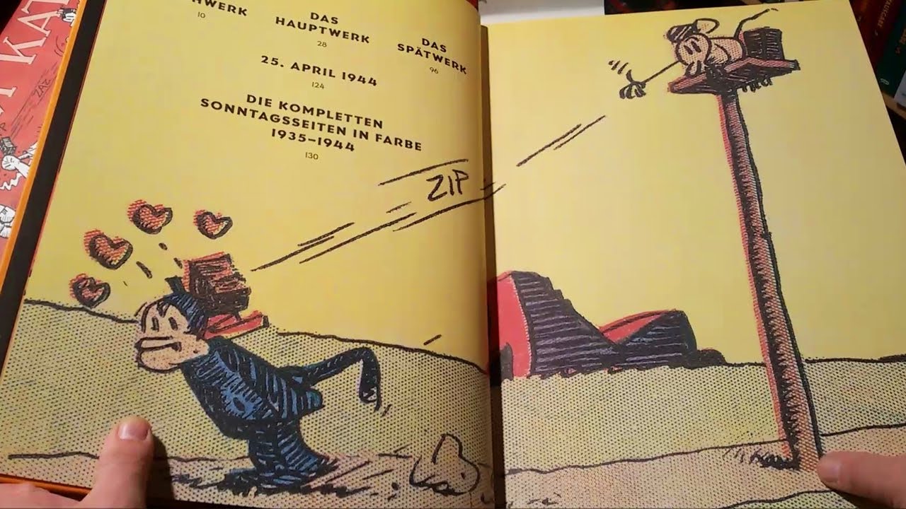 panellogy 444 - krazy kat by george herriman - complete sundays 1935-1944 by taschen