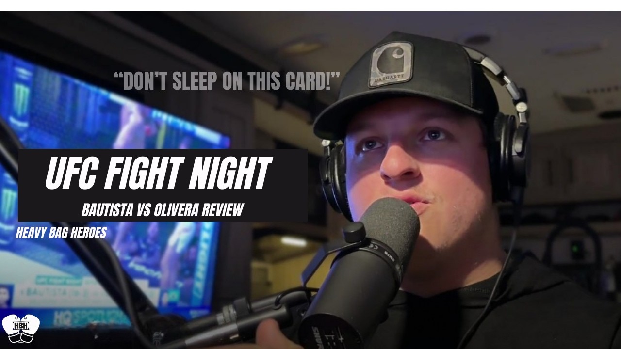 UFC FIGHTNIGHT Bautista vs Oliveira