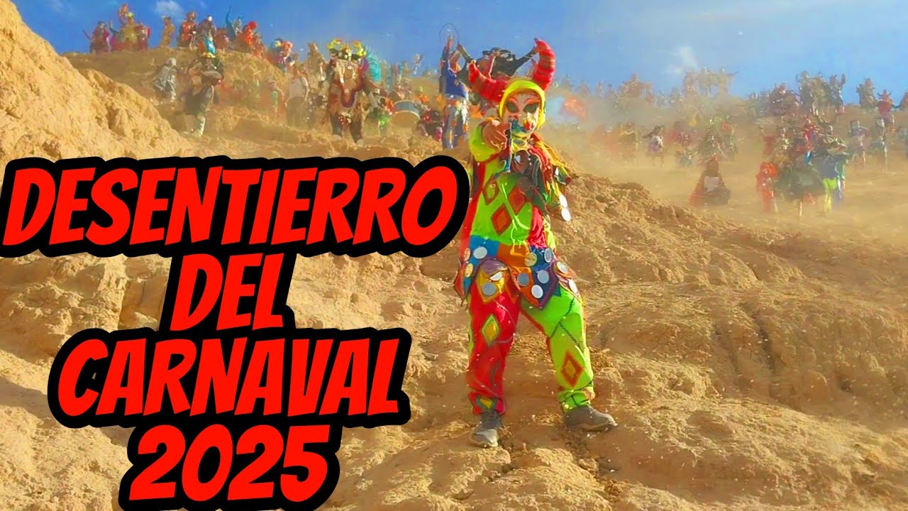DESENTIERRO DEL CARNAVAL EN #UQUIA  #2025  #BAJADADELOSDIABLOSDEUQUIA    #JUJUY #ARGENTINA