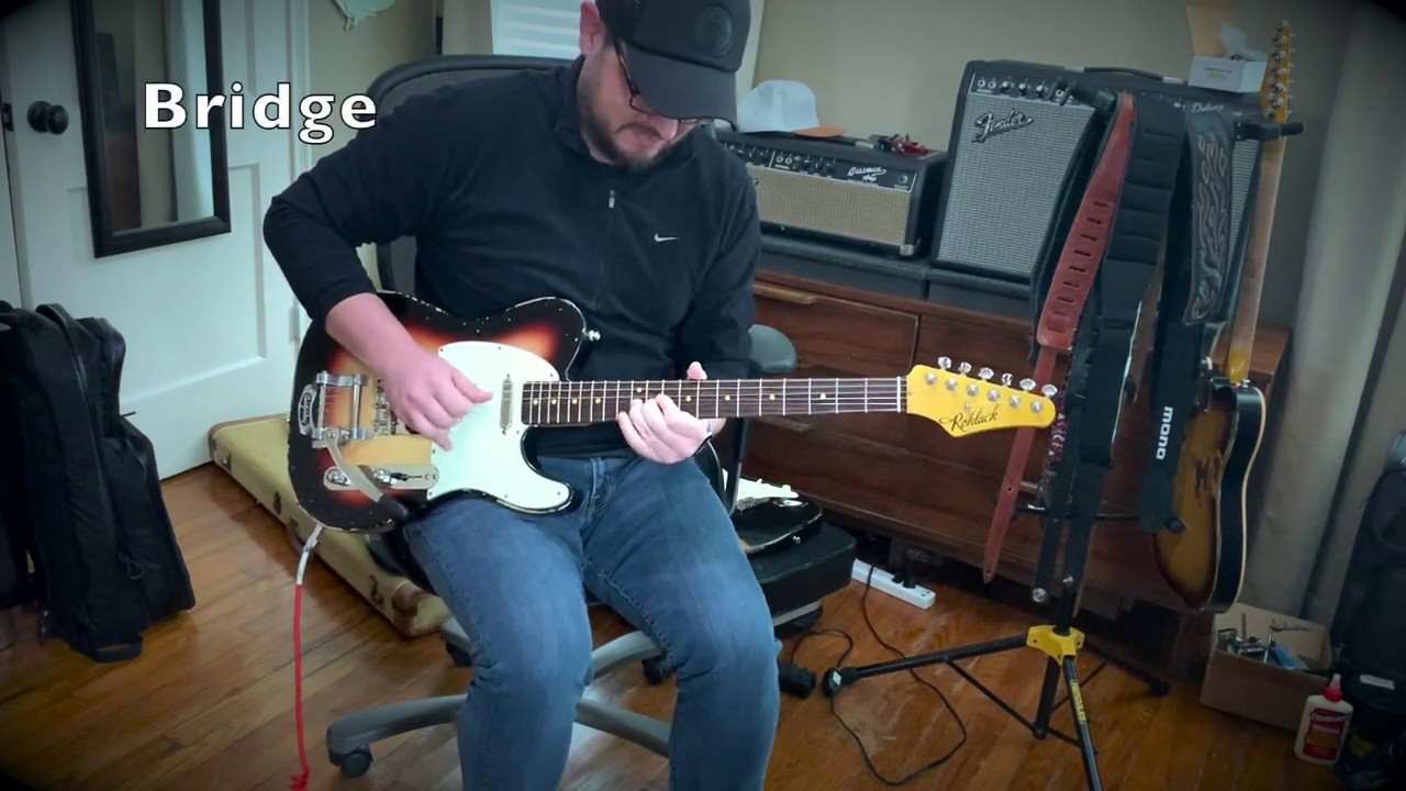 Rohlack Catalina T Burst 2019 w/ Lollar Vintage T