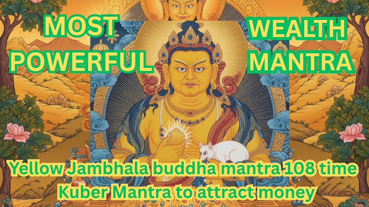 God of Wealth is Yellow Jambhala