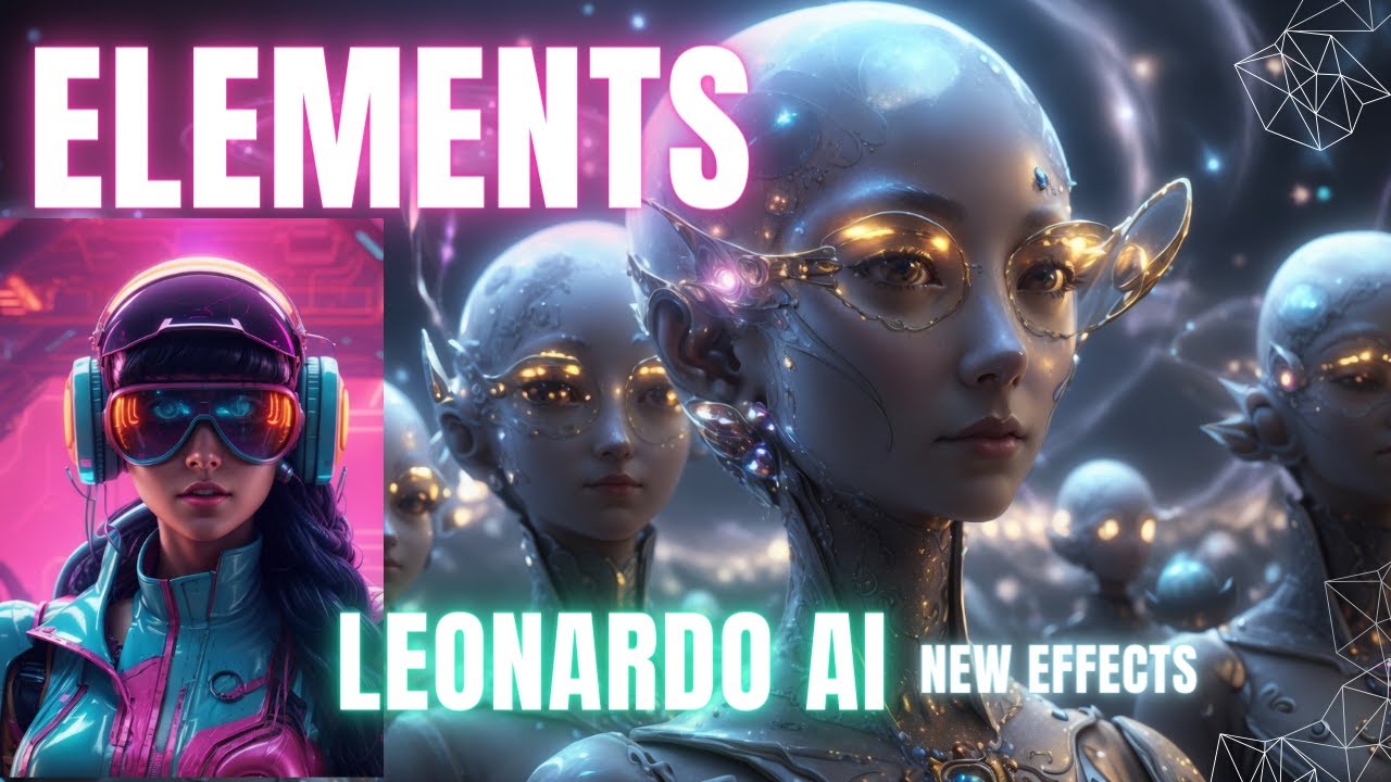 Leonardo AI Elements New Feature!  AI Art Slideshow