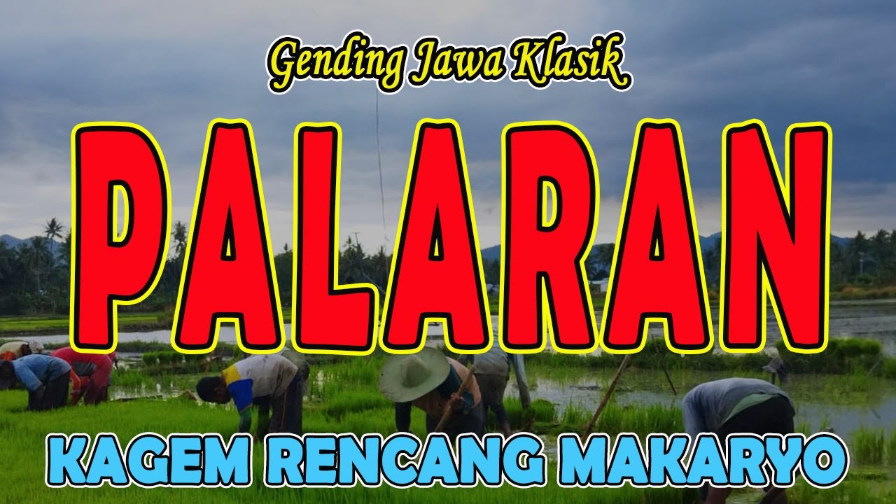NGLARAS GENDING PALARAN SINAMBI LEYEH-LEYEH NGUNJUK KOPI NASGITEL LEYEH-LEYEH MANTUN MAKARYO
