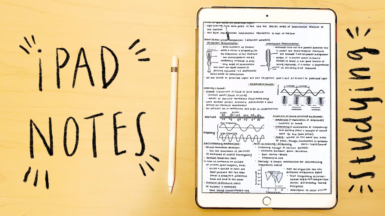 Satisfying iPad Note-Taking Compilation - Michigan State University - Studying Video