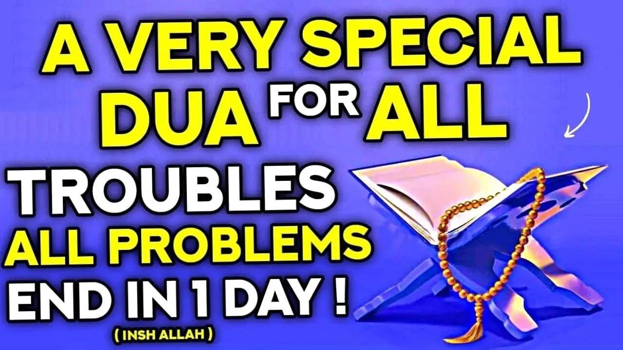 Remove All Your Troubles In A Single Day And Attain An Amazing Life With This Dua! - Hafiz Mahmoud