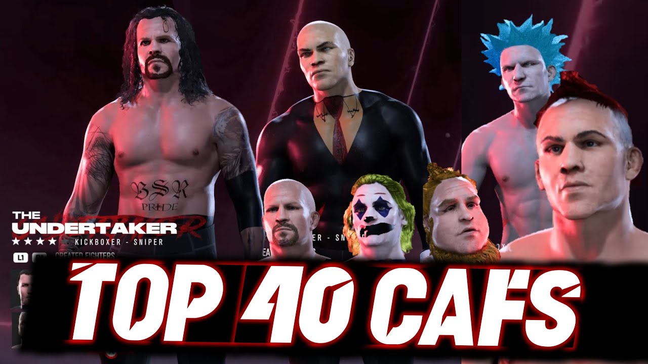 My Top 40 Created Fighters in UFC 5 (2025 Edition)