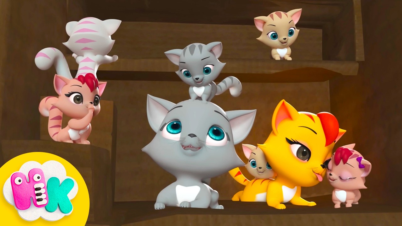 🐱 Kotek Łakomczuszek 🐶🐰 Najlepsze Piosenki o Zwierzątkach Domowych dla Dzieci | HeyKids