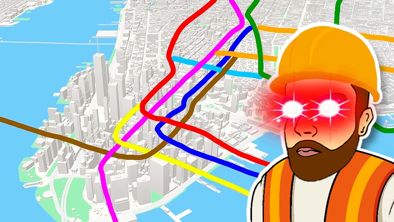 I tried the MOST REALISTIC subway building game!