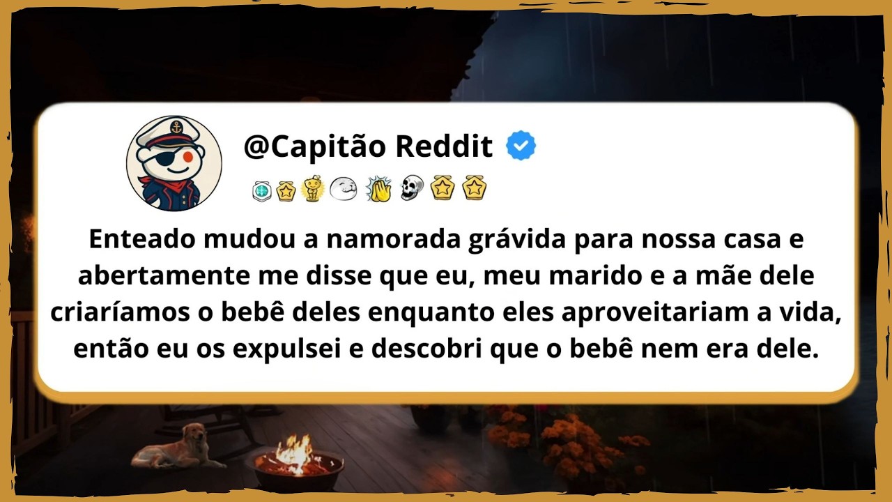 Enteado mudou a namorada grávida para nossa casa e disse que eu criaria o bebê, então...