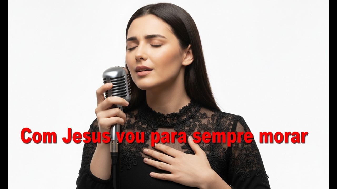 Com Jesus vou para sempre morar (Hino sobre a vida eterna com Cristo): Iara Aimara