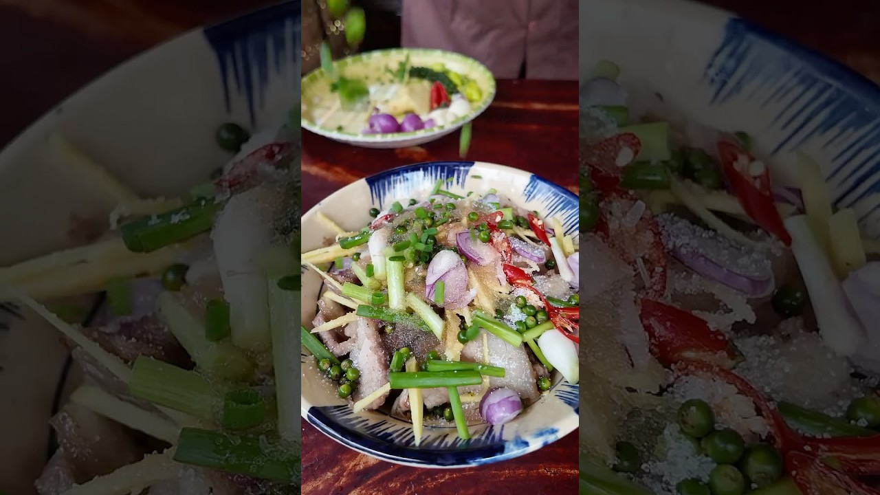 Mắm c&aacute; l&oacute;c chưng thịt ba rọi | CH&Uacute; BA MIỀN T&Acirc;Y #Chubamientay #amthucmienque