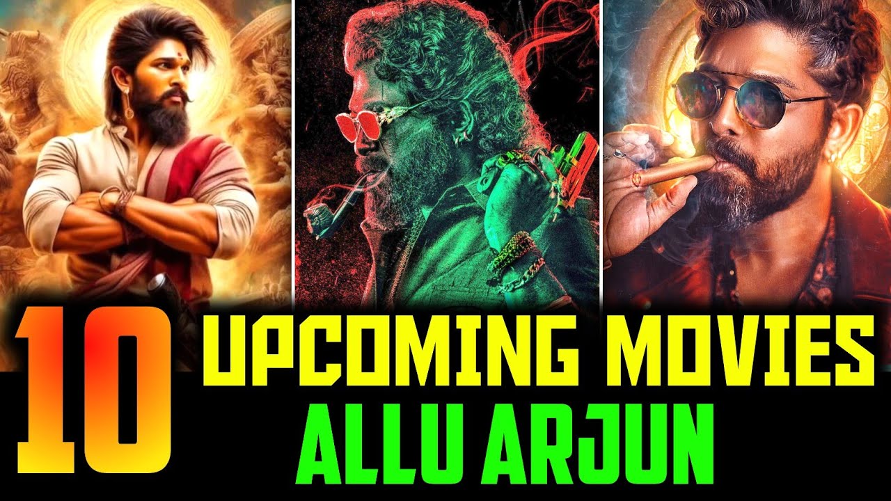 Allu Arjun Upcoming BIg 06 Movies 2025\26 | Pushpa 3 Announcement