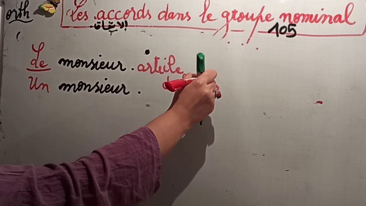 Orthographe/ les accords dans le groupe nominal . Projet 2 séquence 2 classe 3 Am.
