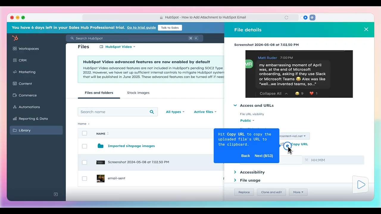 How to Add Attachments to HubSpot Emails Step-by-Step