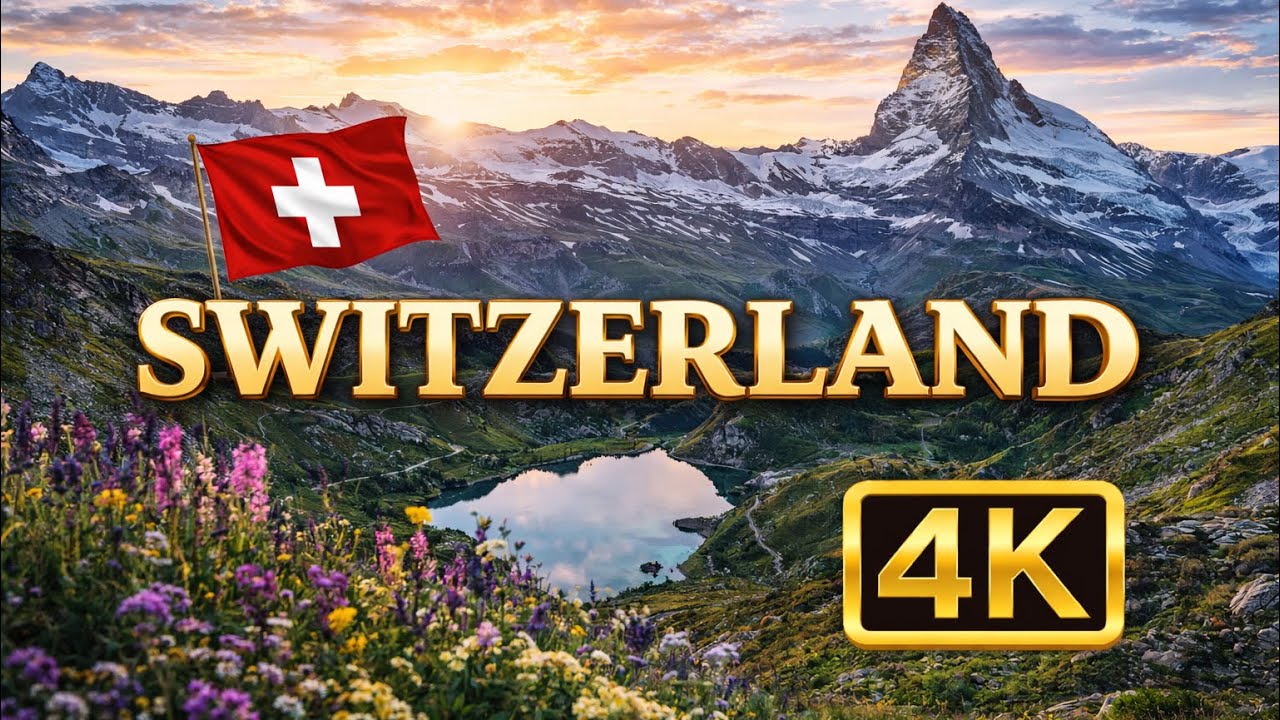 Switzerland in 4K 🇨🇭 | The Most Beautiful Country in the World?
