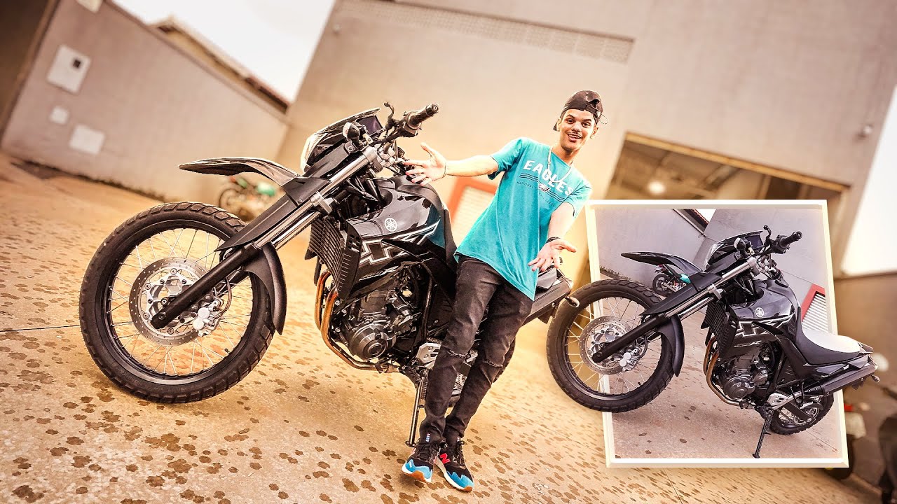 A REFORMA DA MINHA XT660 FICOU PRONTA