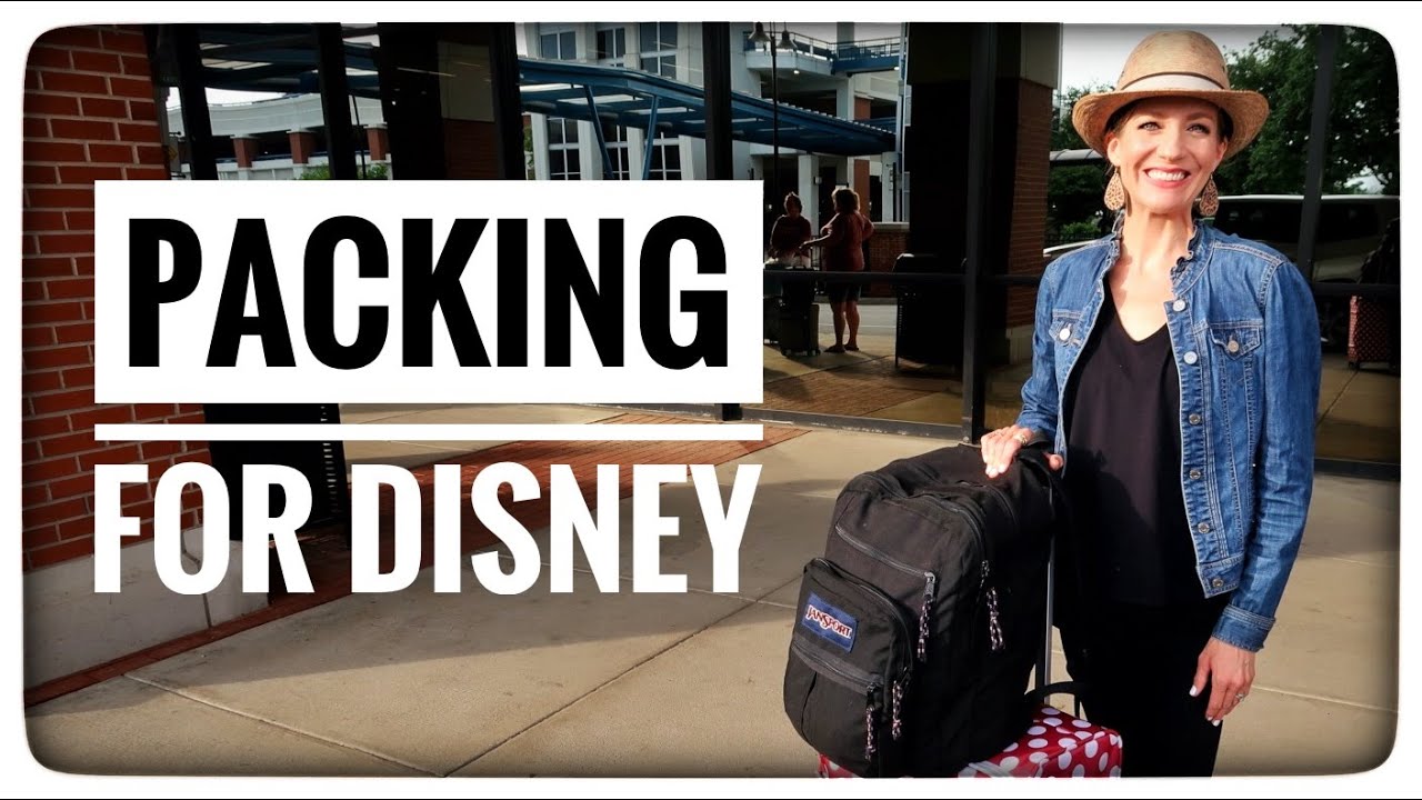 PACK WITH ME FOR DISNEY WORLD | What I packed for a week in Disney during summer months