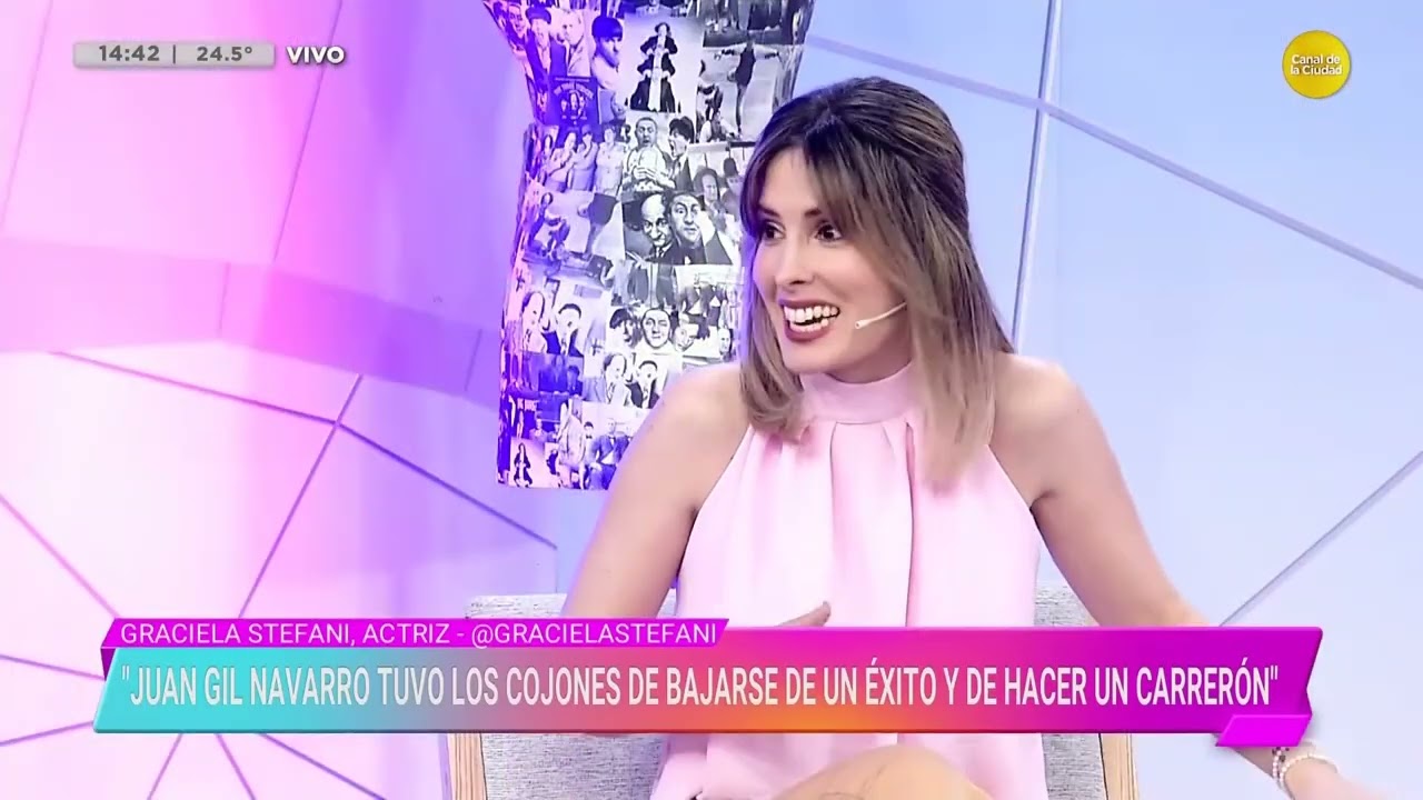 Nos visita Graciela Stefani, la más mala de 