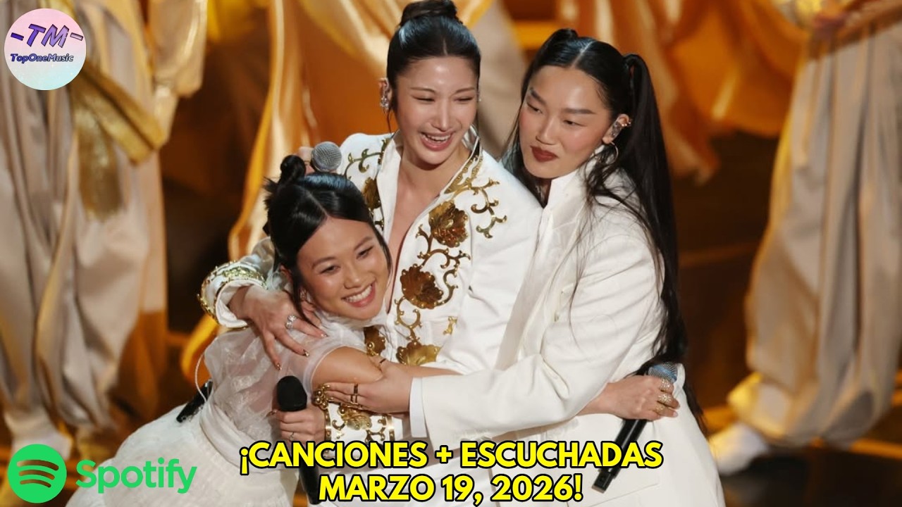 Spotify Top 200 Global 🌎 | Canciones M&aacute;s Escuchadas del Mundo (Marzo 19, 2026) 🔥🎧
