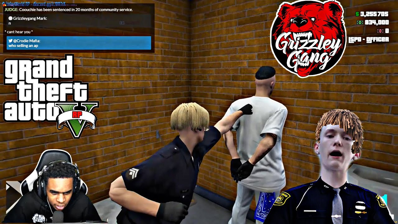 YBN almighty jay Aka Officer B Rad Abusing His Authority!...*Very Hilarious* GTA V RP